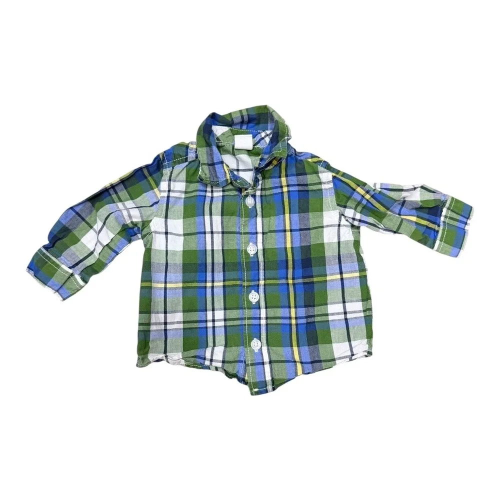 Gymboree Garanimals Old Navy Baby Boy‎ 3-6M Bundle Jeans Bodysuit Plaid Shirts